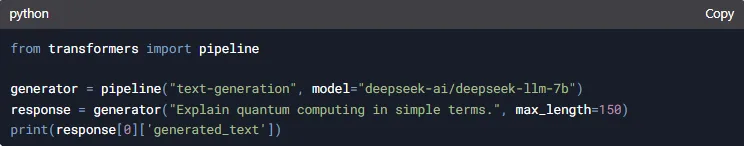 Run DeepSeek locally